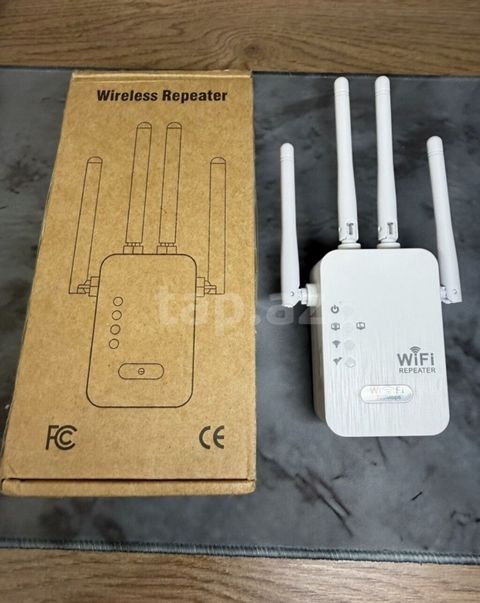 Repitor-Router 300mb/s 2 ədəd ethernet port 18 azn — Bakı