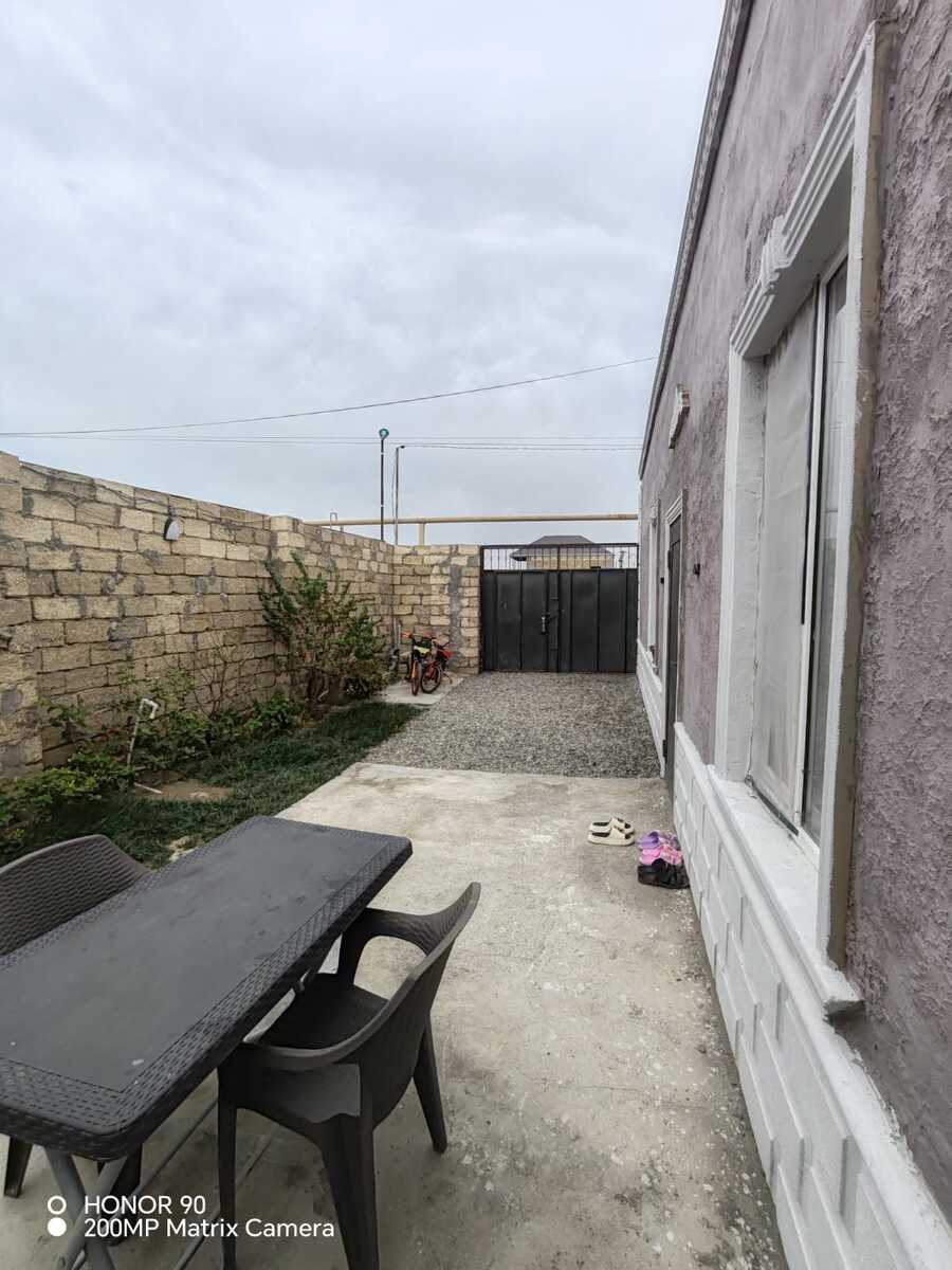 Satılır 3 otaqlı həyət evi/bağ evi 80 m² — Ev, villa, Bakı (3)