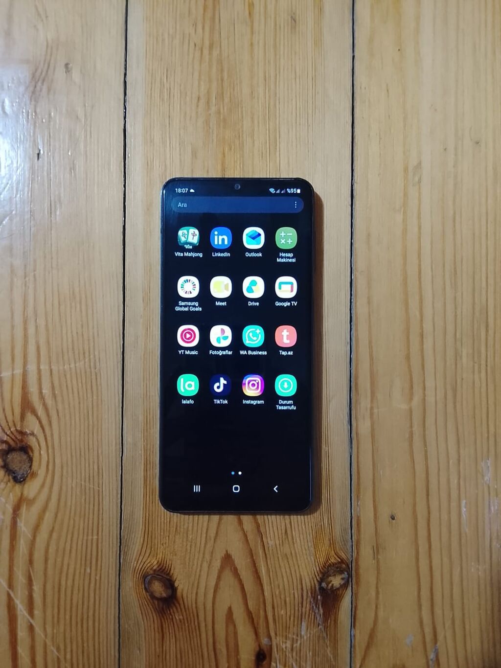 Samsung Galaxy A12, 32 GB, rəng - Göy, Barmaq izi — Samsung, Bakı (4)