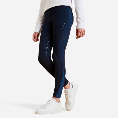 Qızlar üçün leqqins Decathlon 8767068, göy, poliester/elastan, ölçü 8 yaş — Bakı