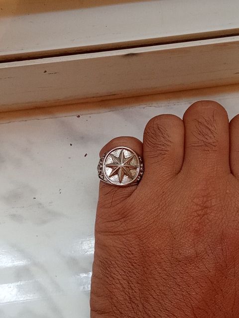 Üzük, Gümüş, 999 Əyar, Qaşsız — Masazır