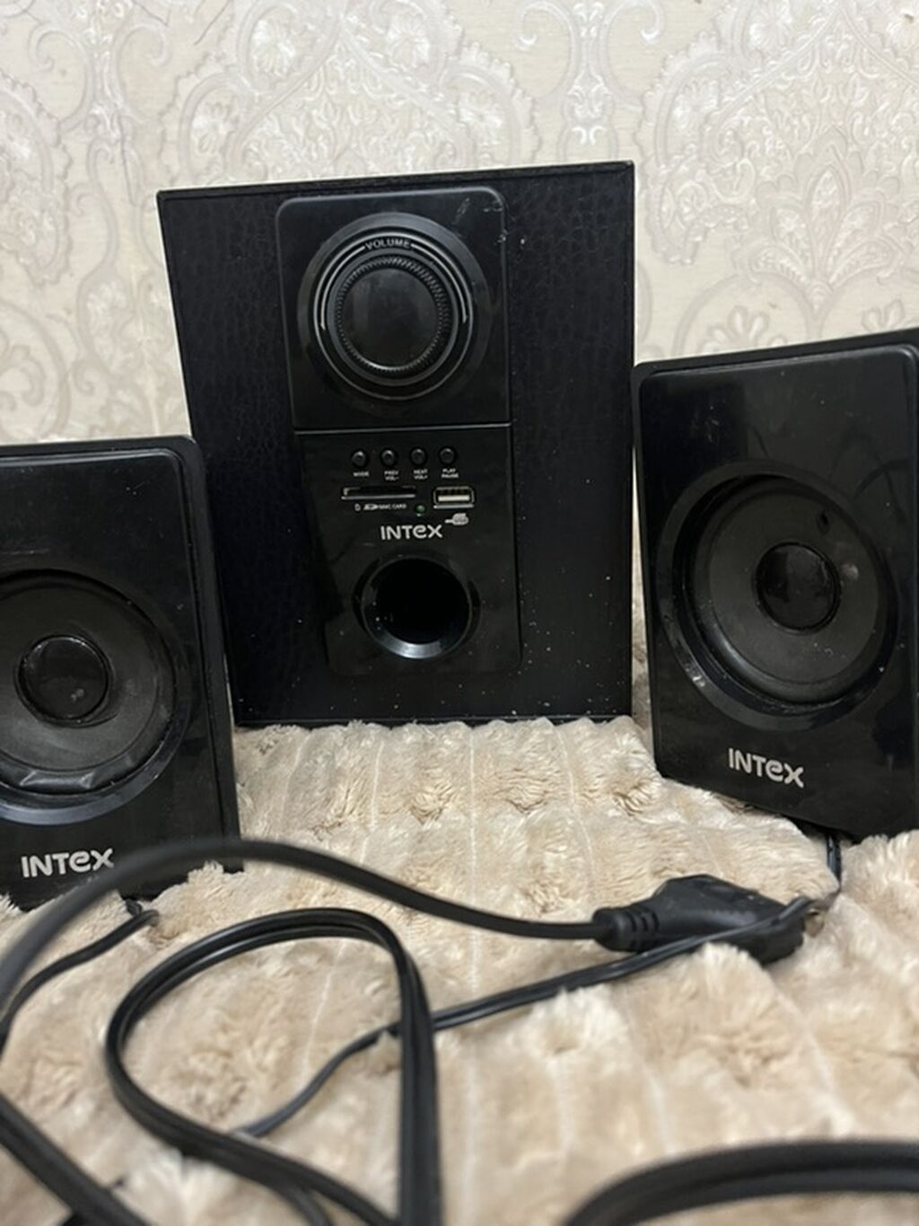 IN TEX 2.1 səs sistemi - Marka/model: Intex 2.1 masaüstü akustika — Səs texnikası, Sumqayıt