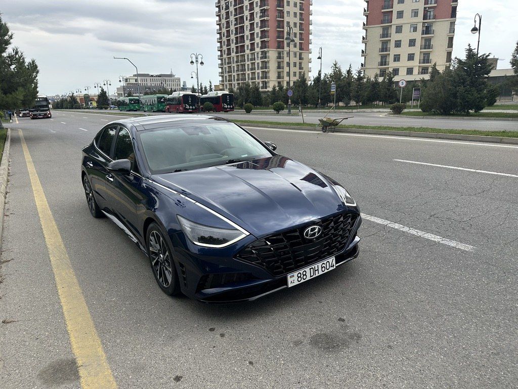 Hyundai Sonata, 1.6 L, 2021 il, 78 000 km 88-DH-604 — Avtomobillər, Bakı (4)