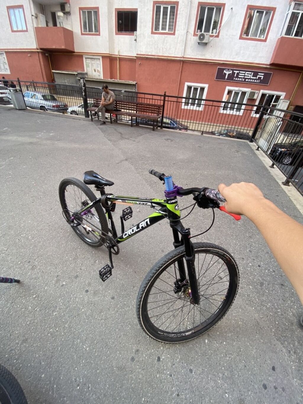 CroLan MTB 737 dağ velosipedi jitkis tormuzlar shimano m-315 qiymetini — Dağ velosipedləri, Xırdalan (3)