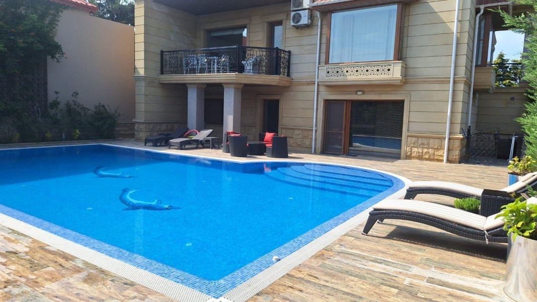 İcarəyə verilir 5 otaqlı həyət evi/bağ evi 500 m² — Ev, villa, Bakı (4)