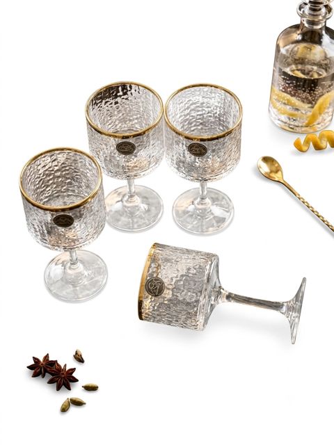 Badə dəsti A-41, şüşə, şəffaf, 250 ml, 4 əd — Bakı
