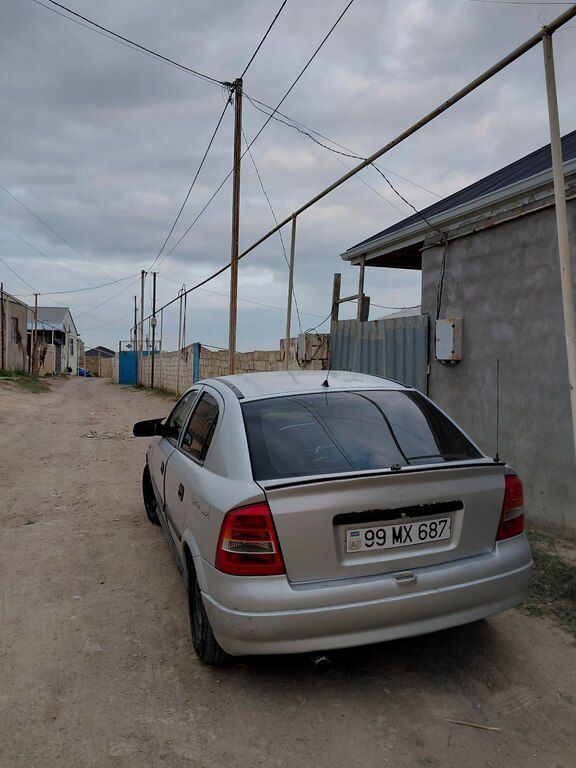 Opel Astra, 1.6 L, 1998 il, 475 500 km 99-MX-687 — Avtomobillər, Bakı (5)