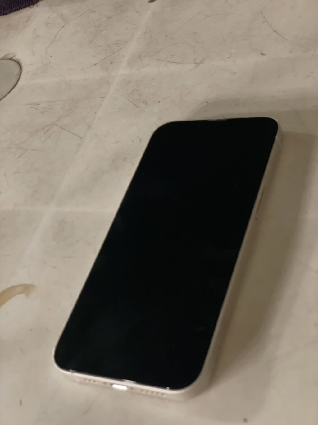 IPhone 13, Ağ, Face ID — Apple iPhone, Gəncə (3)