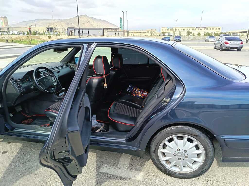Mercedes E 230, 2.3 L, 1996 il, 298 471 km — Avtomobillər, Bakı (12)