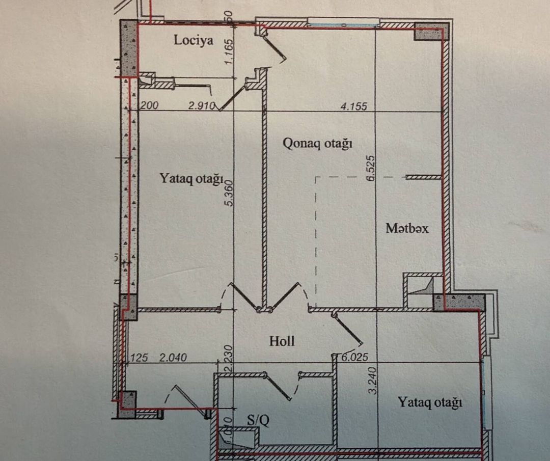 Satılır 3 otaqlı yeni tikili 71.8 m² — Mənzil, Bakı (5)
