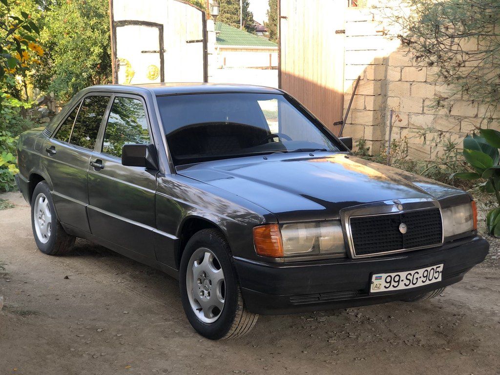Mercedes 190, 2.0 L, 1990 il, 56 899 km 99-SG-905 — Avtomobillər, Salyan (6)