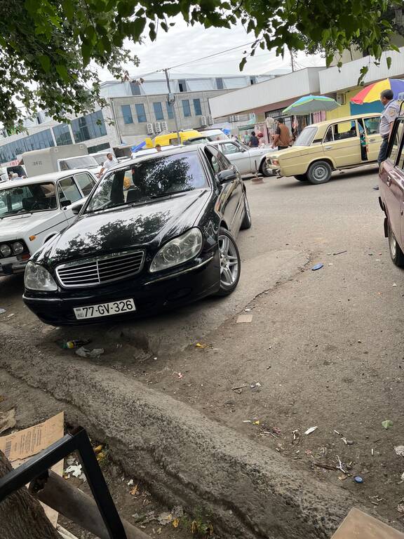 Mercedes S 320, 3.2 L, 2001 il, 360 000 km 77-GV-326 — Avtomobillər, Bakı (12)