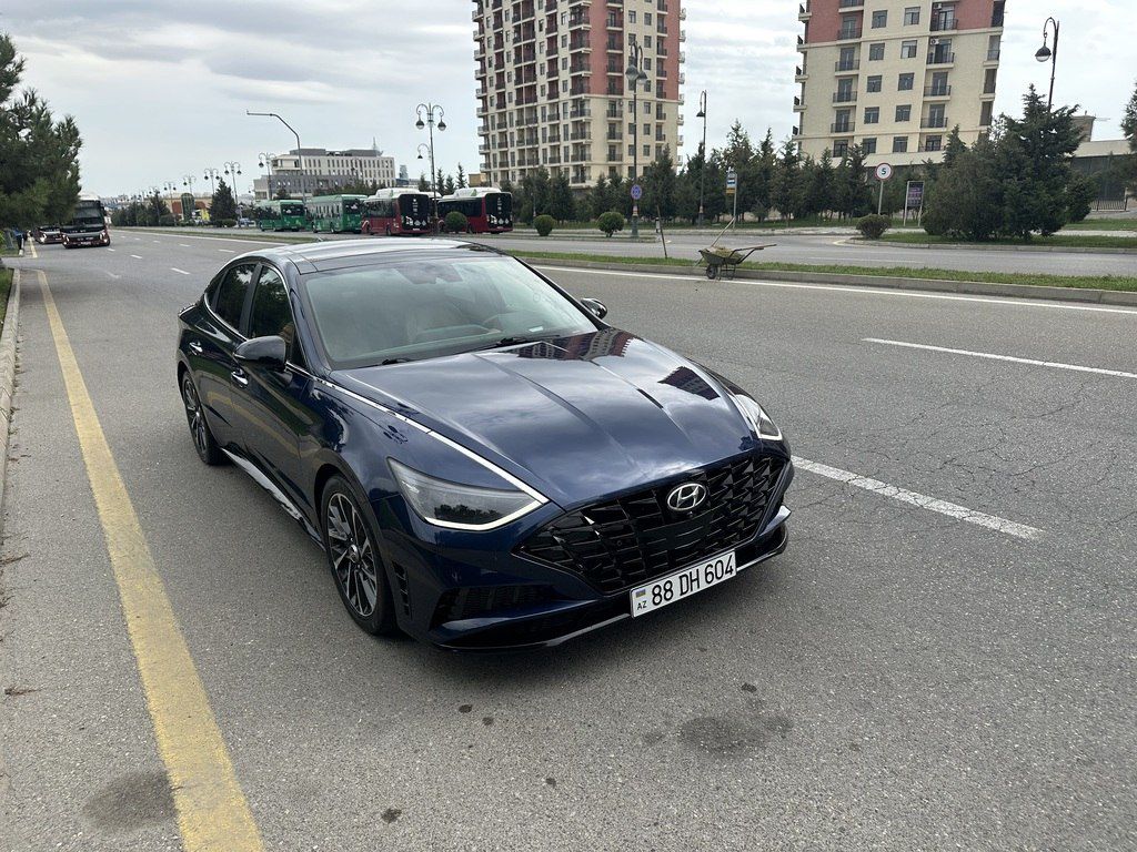 Hyundai Sonata, 1.6 L, 2021 il, 78 000 km 88-DH-604 — Avtomobillər, Bakı (3)