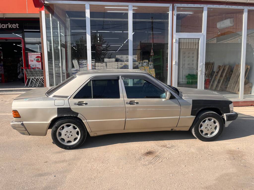Mercedes 190, 2.0 L, 1987 il, 217 000 km 90-DR-552 — Avtomobillər, Bakı (2)