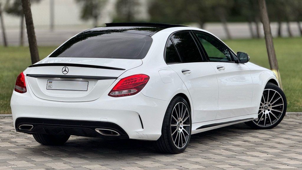 Mercedes C 300, 2.0 L, 2017 il, 128 000 km — Avtomobillər, Bakı (6)