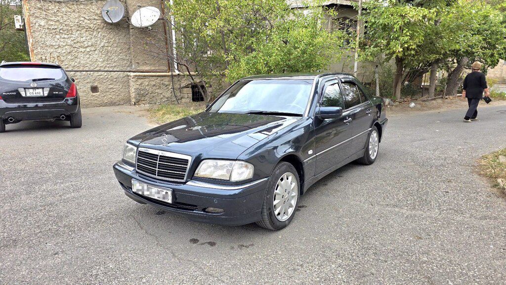 Mercedes C 200, 2.0 L, 1999 il, 286 056 km — Avtomobillər, Sumqayıt (9)