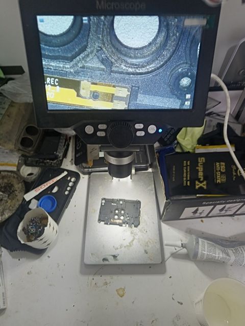 Telefon təmiri üçün avadanlıq dəsti - Rəqəmsal ekranlı masaüstü — Bakı