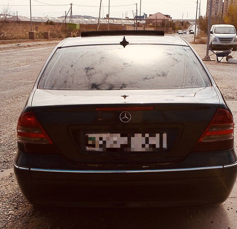 Mercedes C 200, 1.8 L, 2001 il, 380 540 km — Avtomobillər, Bakı (2)