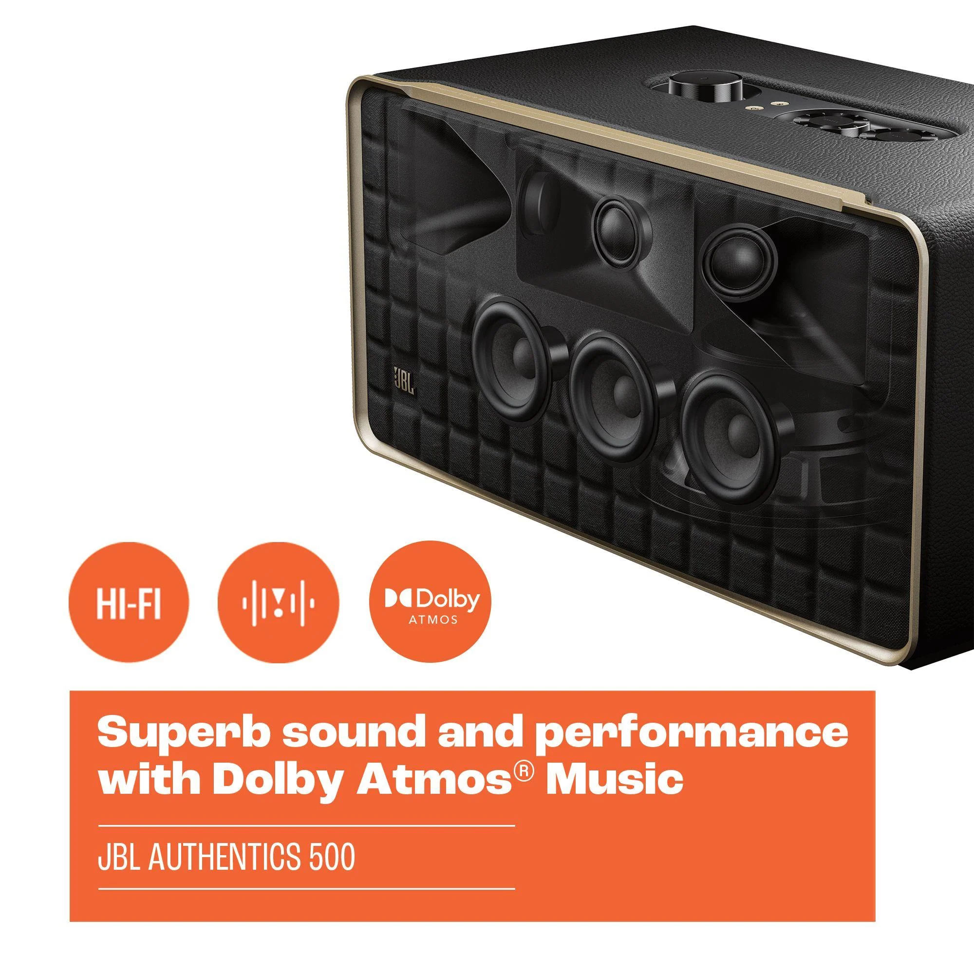 JBL Authentics 500 Smart Home Speaker — Simsiz dinamiklər, Bakı (5)