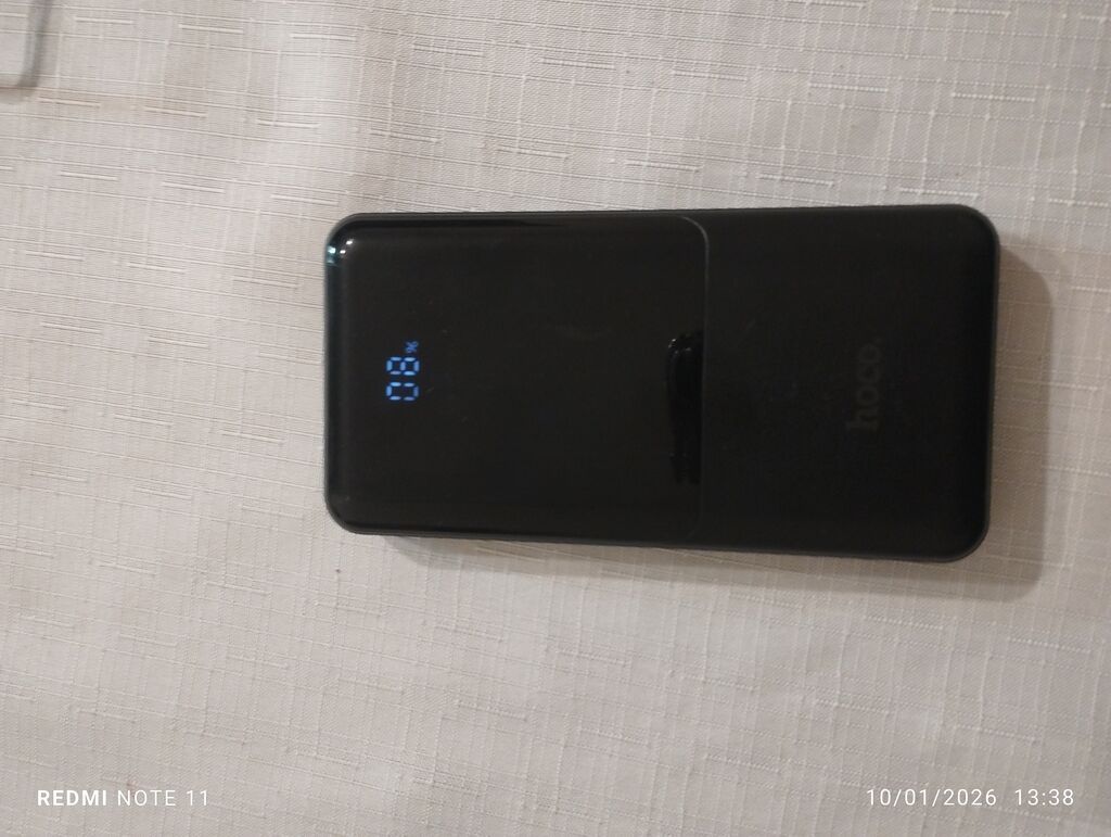 Hoco daşınan enerji bloku (powerbank) - Brend: Hoco - Rəng: qara — Powerbank-lər, Bakı (2)