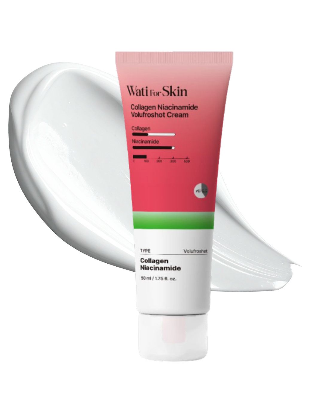 Üz kremi Wati for Skin Collagen Niacinamide Volufroshot Cream, 30 ml — Mallar, Bakı (2)