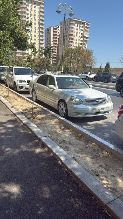 Lexus LS 430, 4.3 L, 2002 il, 446 000 km 90-MX-061 — Avtomobillər, Bakı (2)