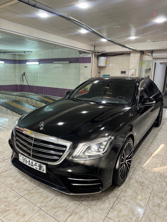 Mercedes S 560, 4.0 L, 2020 il, 129 000 km 99-AA-522 — Avtomobillər, Bakı (5)