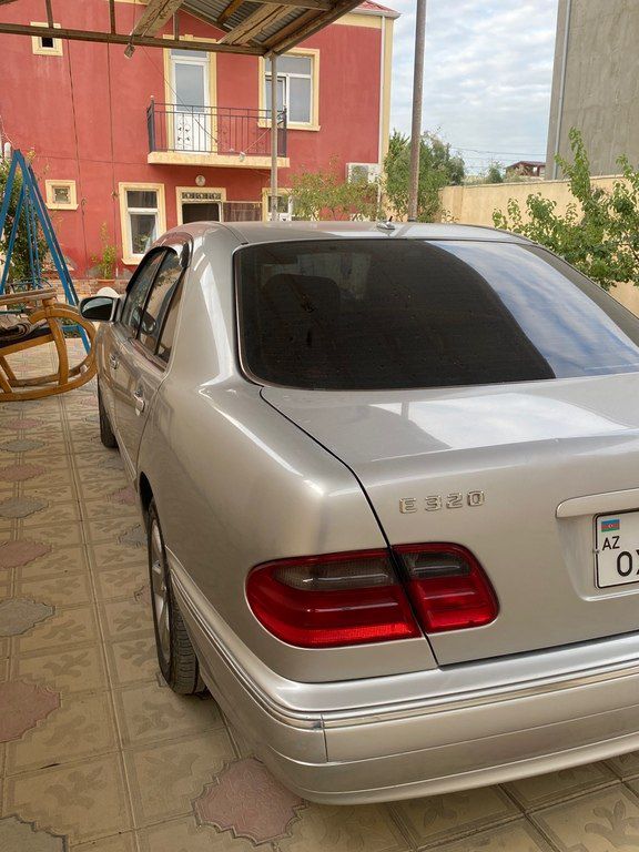 Mercedes E 320, 3.2 L, 2000 il, 410 000 km 90-OX-545 — Avtomobillər, Bakı (6)