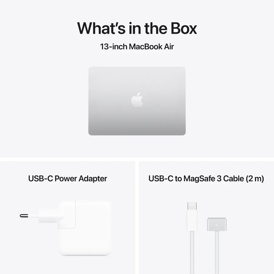 Apple MacBook Air 13.6 M5 16GB/1TB (10C CPU/10C GPU) Silver — Apple Macbook, Bakı (3)