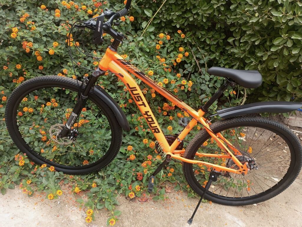 Dağ velosipedi – Just Your (MTB) - Rəng: parlaq narıncı, qara — Dağ velosipedləri, Bakı (7)