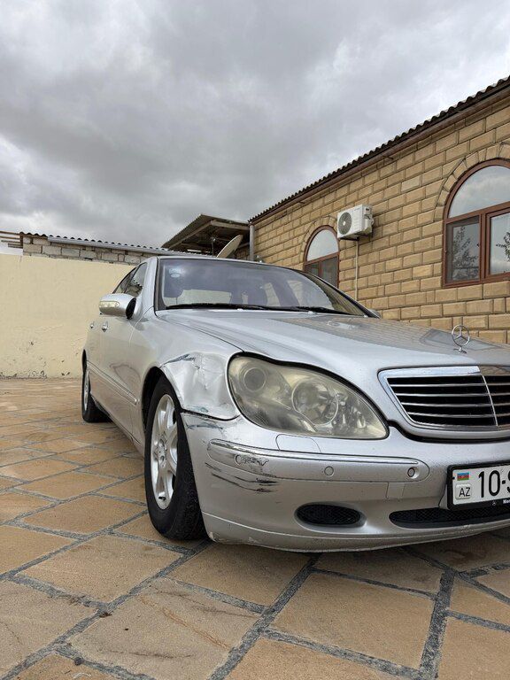 Mercedes S 320, 3.2 L, 1999 il, 314 430 km 10-SM-506 — Avtomobillər, Bakı (9)