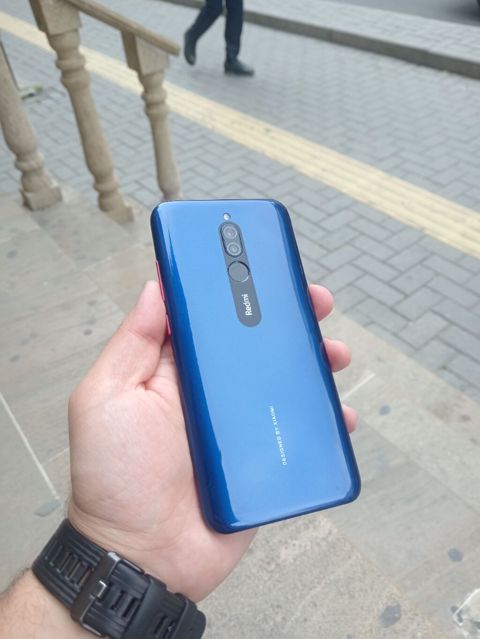 Redmi 8, 32 GB, rəng - Göy, Zəmanət, Sensor, Barmaq izi — Bakı