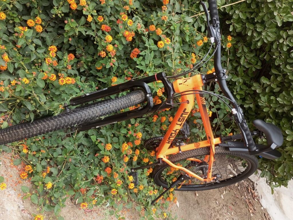 Dağ velosipedi – Just Your (MTB) - Rəng: parlaq narıncı, qara — Dağ velosipedləri, Bakı (8)