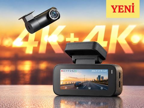 70mai A900 4K Dash Cam – Yeni nəsil iki kanallı avto‑qeyd cihazı + — Bakı