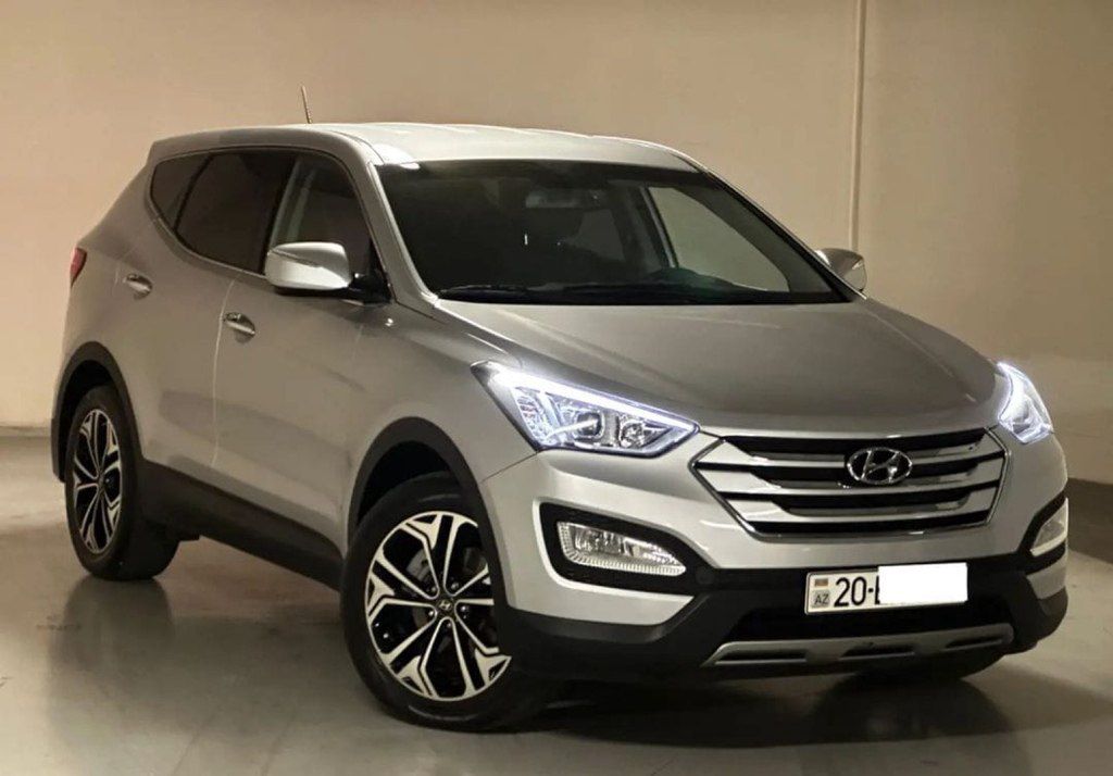 Hyundai Santa Fe, 2.0 L, 2013 il, 202 000 km — Avtomobillər, Gəncə (2)