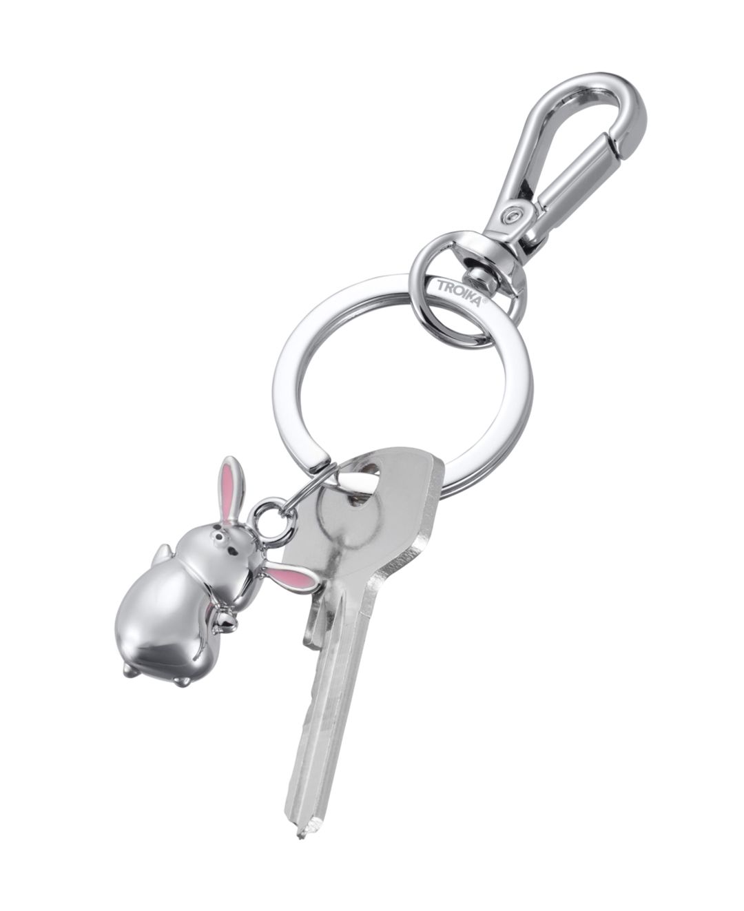 Brelok Troika Tiny Rabbit, metal, gümüşü, 110 mm — Mallar, Bakı (2)