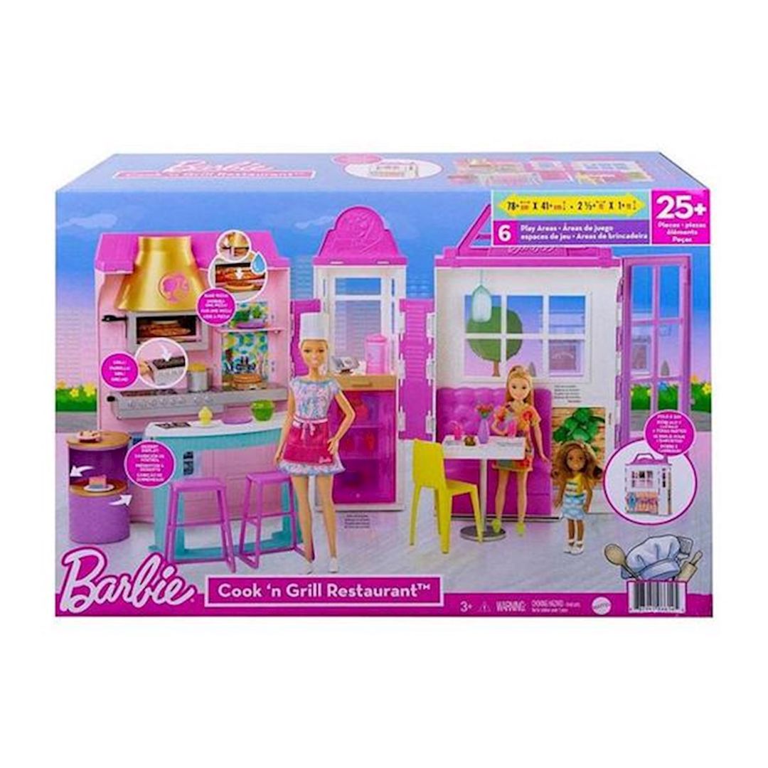 Oyun dəsti Barbie Ресторан Cook 'N Grill, 3+ yaş — Mallar, Bakı (3)