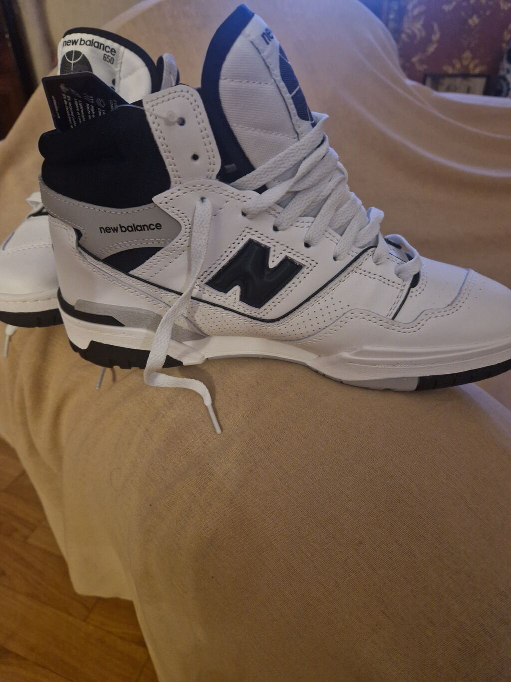 Original .New Balance 650 high-top idman ayaqqabısı - Model: New — Krossovkalar, Bakı (5)