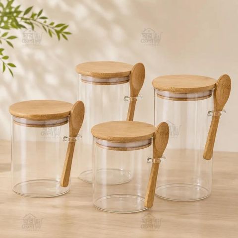 Saxlama dəsti, şüşə, 850/1000/1250/1400 ml, 8 parça — Bakı