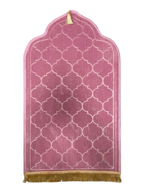 Namaz xalçası UMG_00012, maqnitli, çəhrayı, 65x110 sm — Bakı