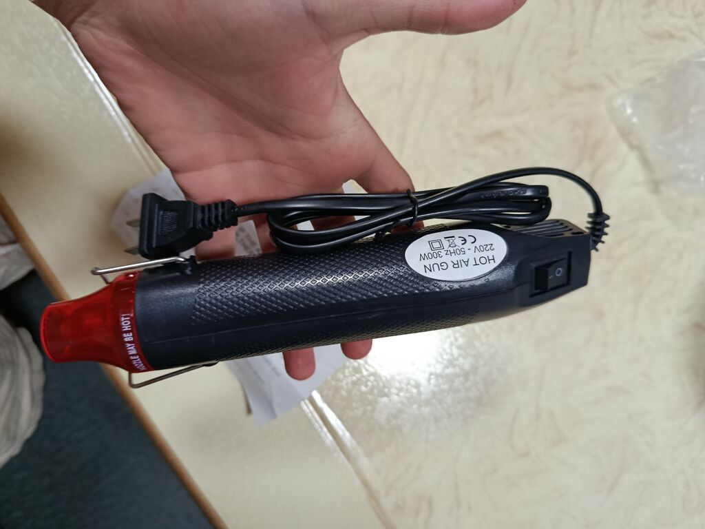 Yeni Texniki fen, 300-400 'С, 350 W qədər, Qızmadan qorunmalı, İstiliklə bükmə, büzüşmə boruları və plyonkalar — Alətlər, Bakı (2)
