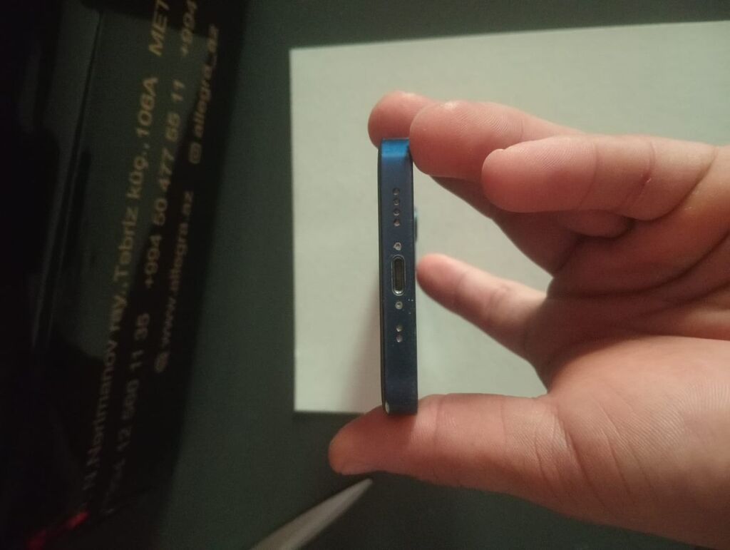 IPhone 12 mini, 64 GB, Mavi, Face ID — Apple iPhone, Bakı (7)