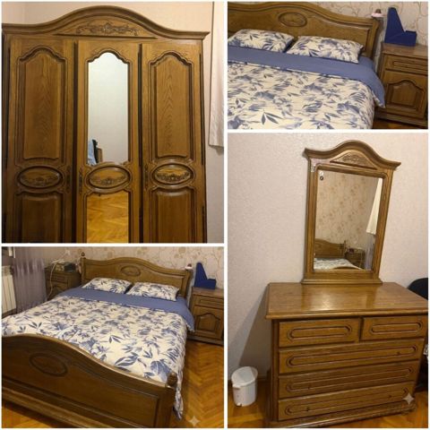2 təknəfərlik çarpayı, Dolab, Komod, 2 tumba, İşlənmiş — Bakı