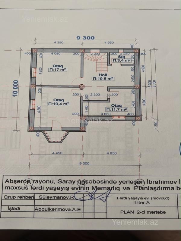 Satılır 5 otaqlı Həyət evi / Villa, 150 m², Saray — Ev, villa, Abşeron (8)