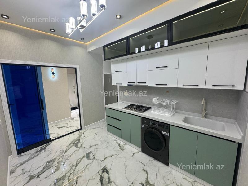Kirayə 2 otaqlı Bina evi menzil (Yeni tikili), 80 m², Nizami rayonu — Mənzil, Bakı (8)