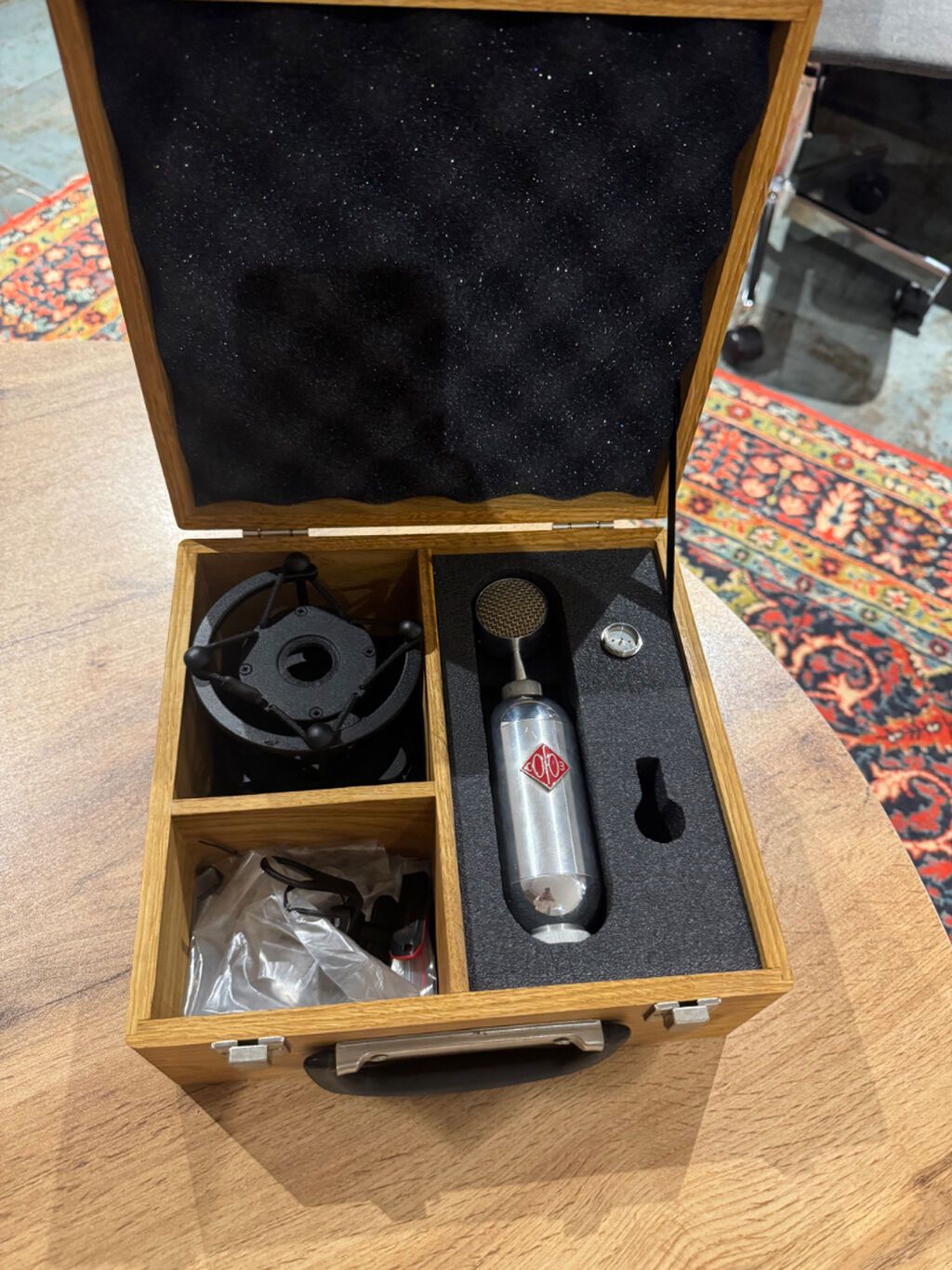 Soyuz 023 Tube Condenser Microphone Az işlənib, çox yaxşı — Mikrafonlar, Bakı (4)
