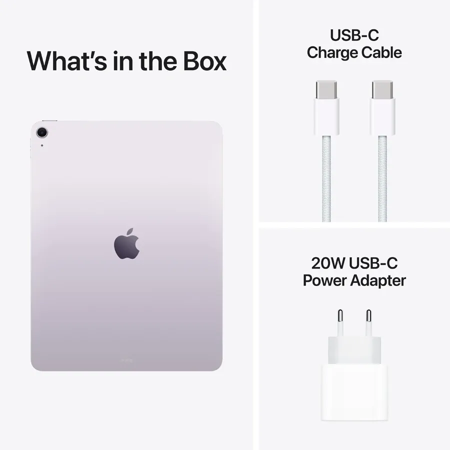 Apple iPad Air 13 M4 256GB Wi-Fi 2026 Purple — Planshetlər, Bakı (2)