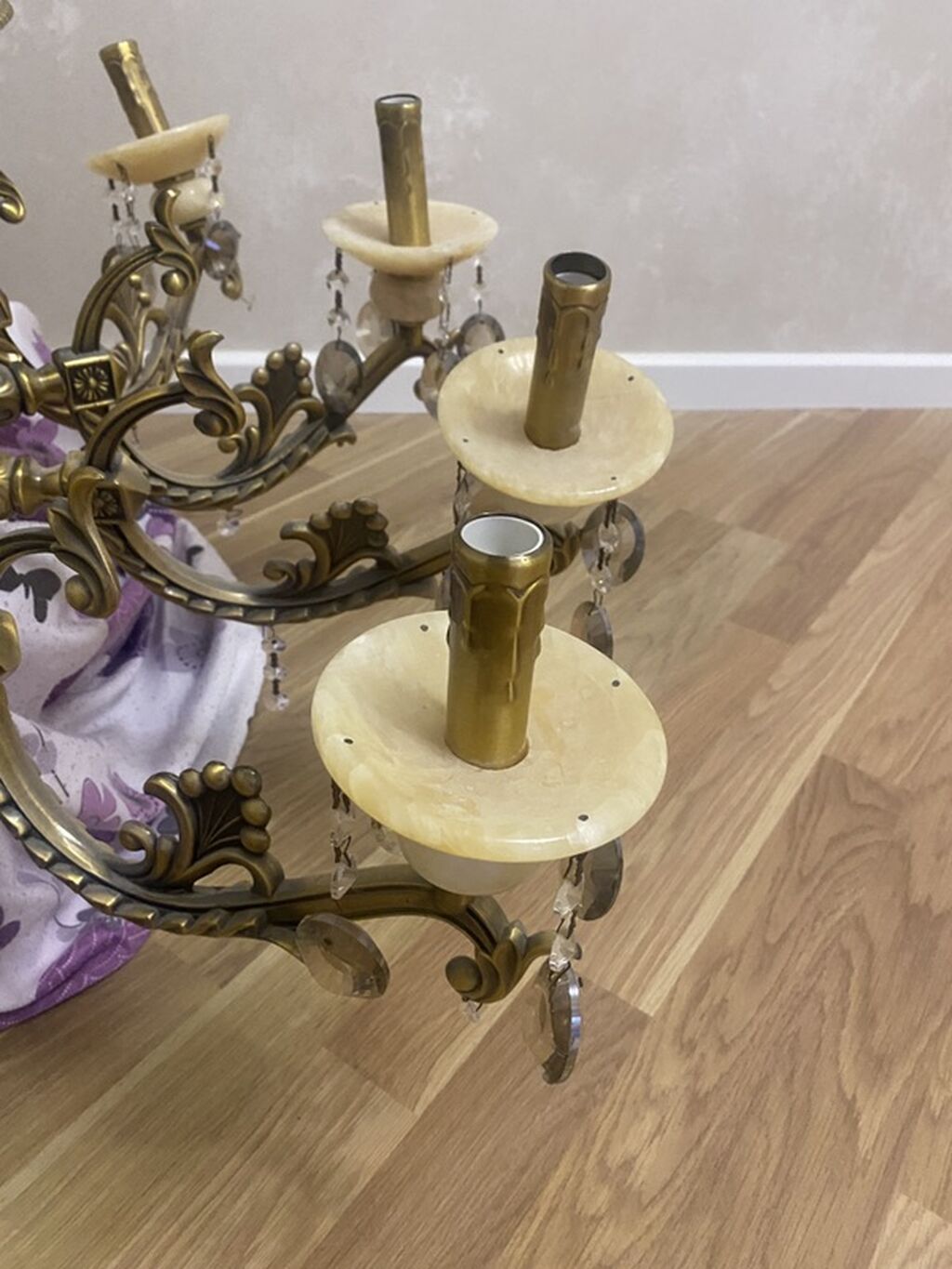 Çılçıraq, 10 və daha çox lampa, Metal — Tavan is?qlar? v? cilc?raqlar, Bakı (3)