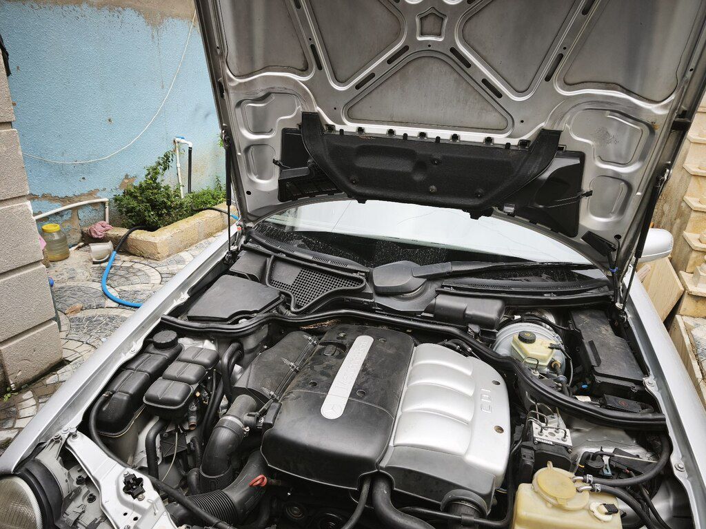Mercedes E 220, 2.2 L, 2000 il, 420 550 km — Avtomobillər, Bakı (8)