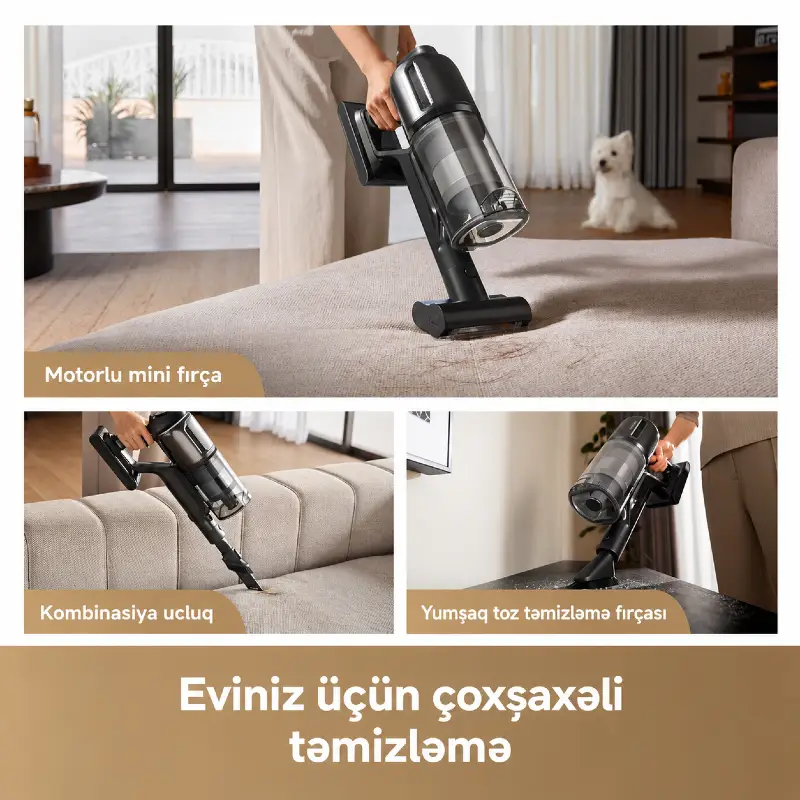 Dreame Cordless Vacuum Cleaner R20 Ultra AquaCycle (VRV57F) — Tozsoran, Bakı (2)